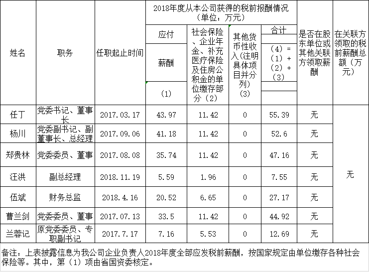 藏宝阁主页9909990负责人2018年度薪酬情况